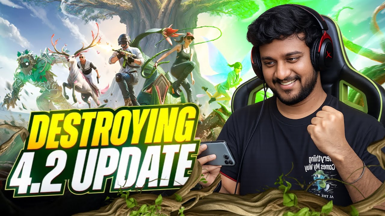 Finally New update 4.2 🔴 Pappu Tamota  IS LIVE 🔴  #bgmilive #bgmitelugu