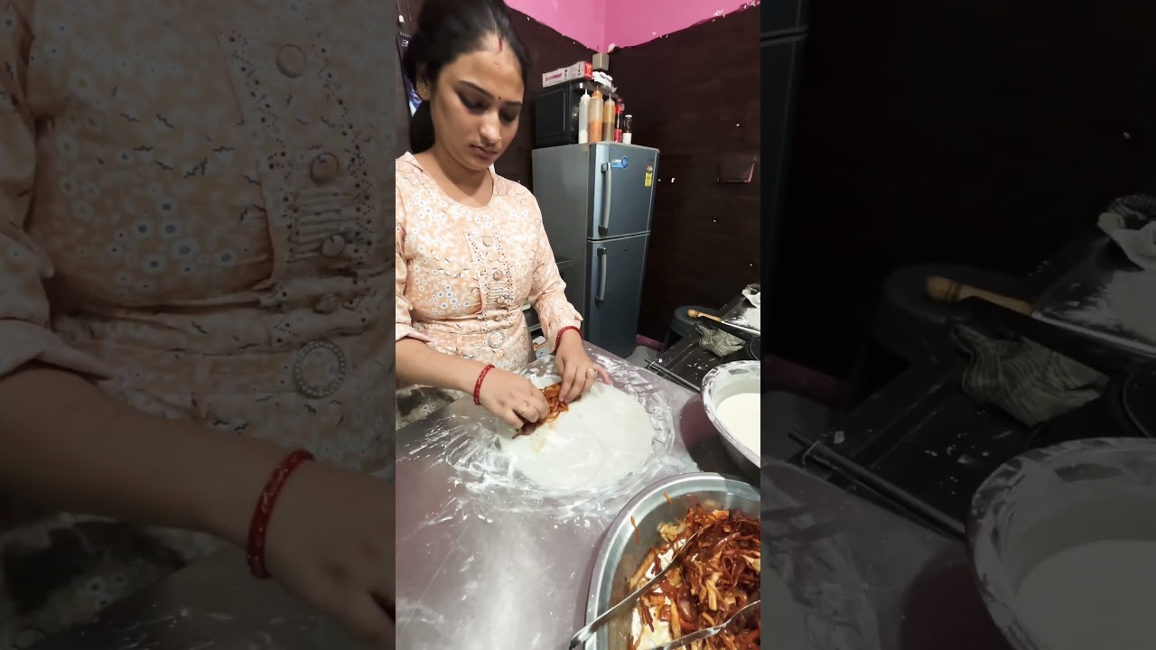 spring roll street food #realcheftutorial #streetfood #shorts