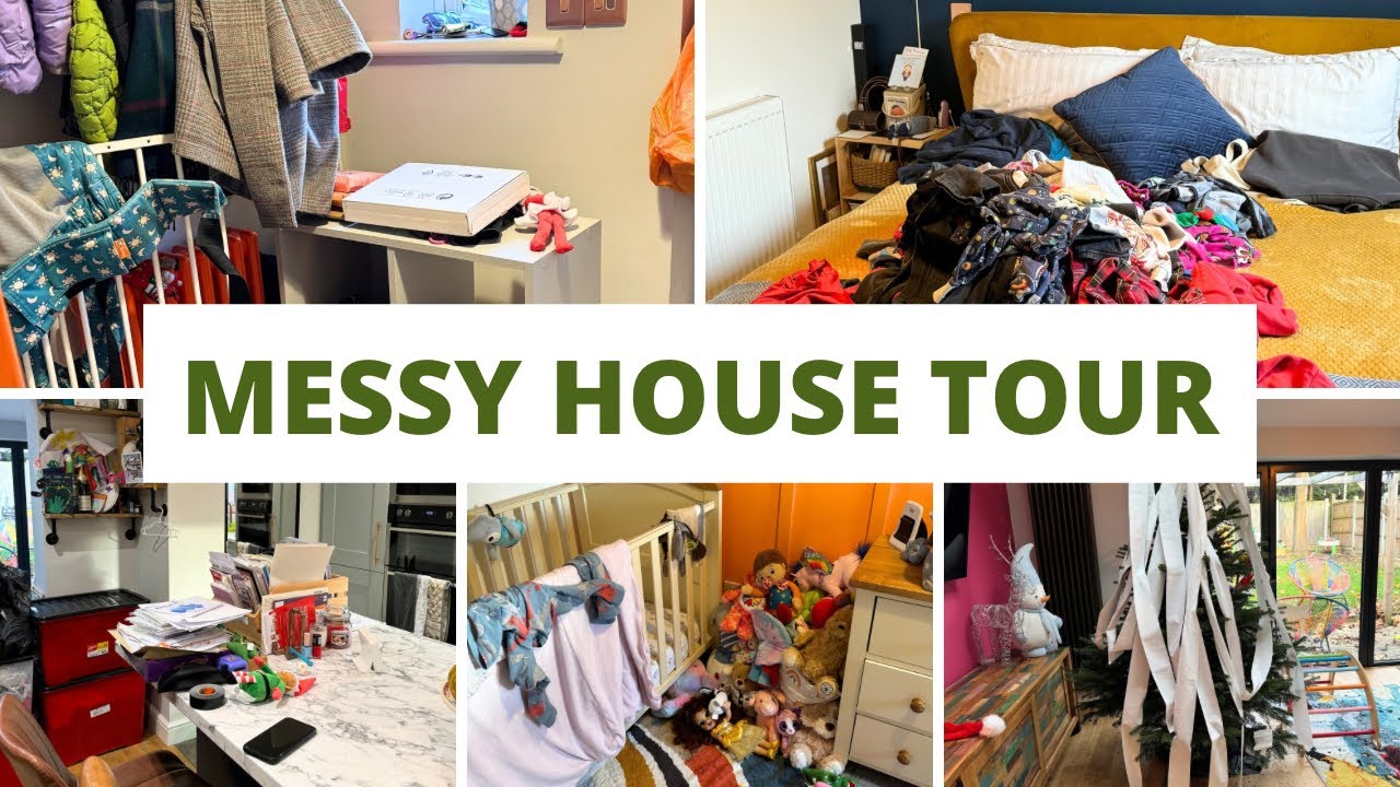 MY DIRTY SECRET - honest and raw cluttered house tour