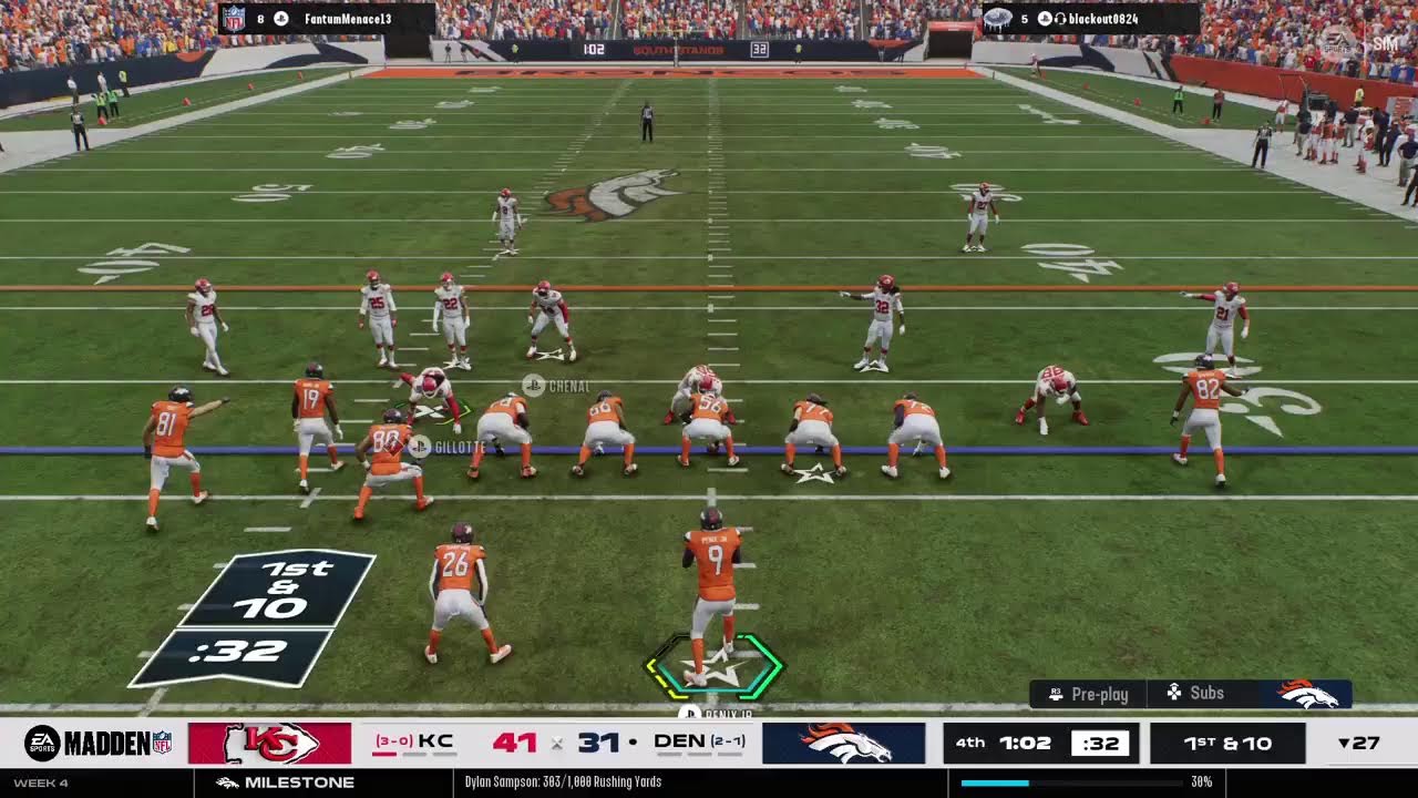 Madden 26 BOE S4W4