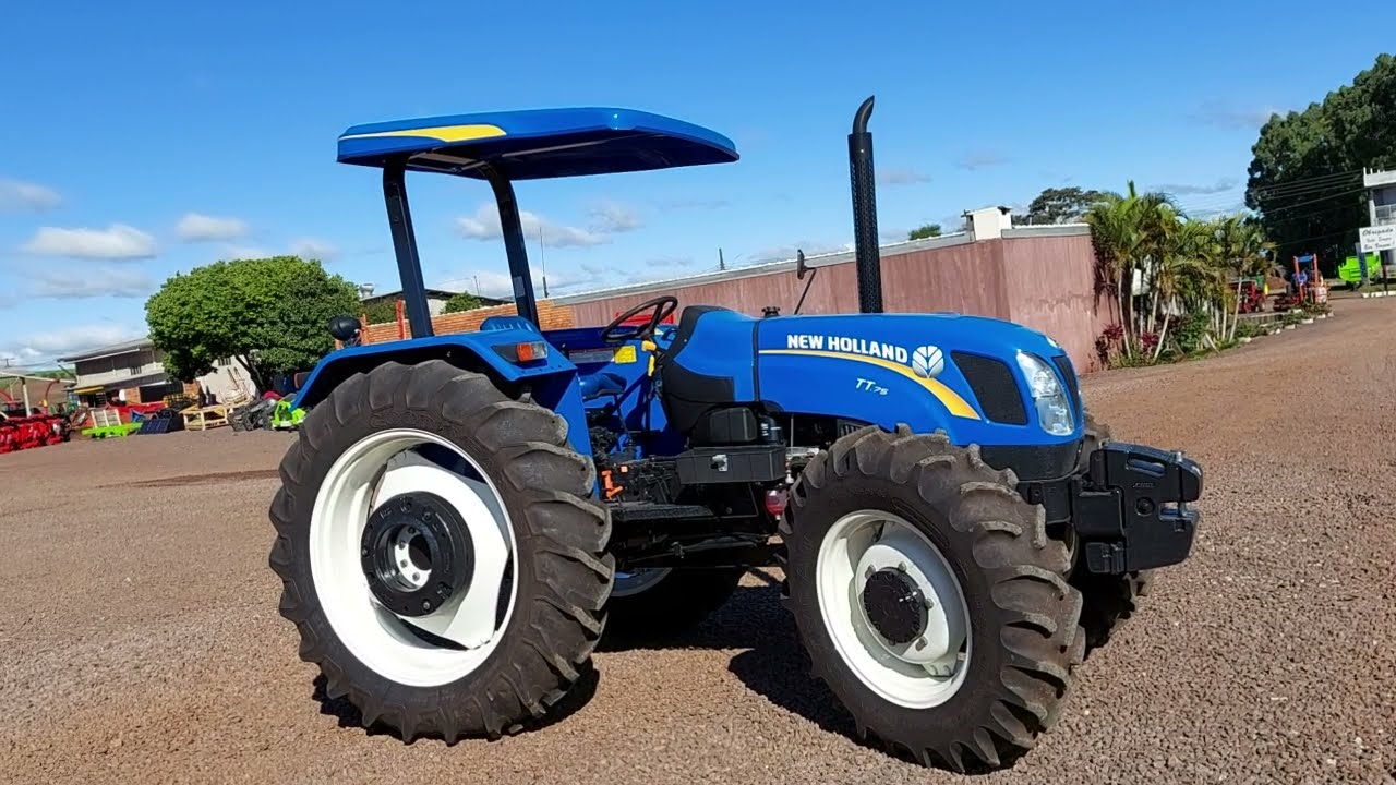 Trator NEW HOLLAND TT.75 2019 - ROHR MÁQUINAS