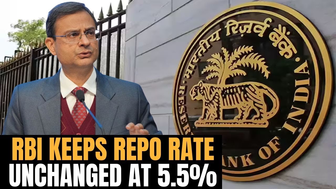 RBI Monetary Policy Meet LIVE: RBI Keeps Repo Rate Unchanged at 5.5% for Second Consecutive Time