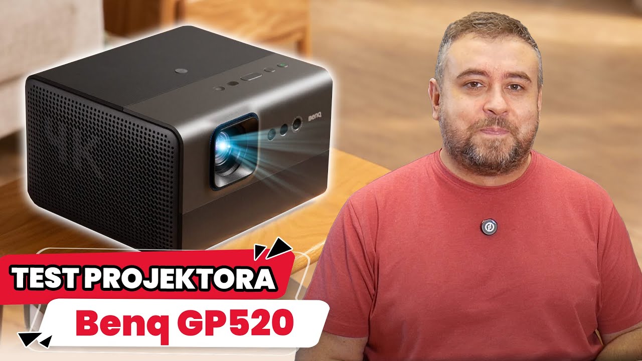 BenQ GP520 | Projektor Dostrajający się do Światła Otoczenia i Przestrzeni
