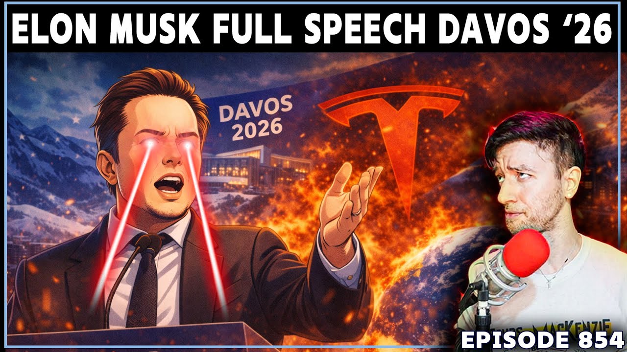 Elon Musk Davos 2026 Full Speech | Reaction + Breakdown