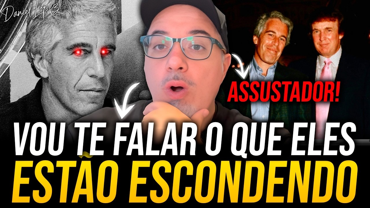 ELES ESTÃO ESCONDENDO e EU VOU TE CONTAR A VERDADE! (O CASO EPSTEIN)