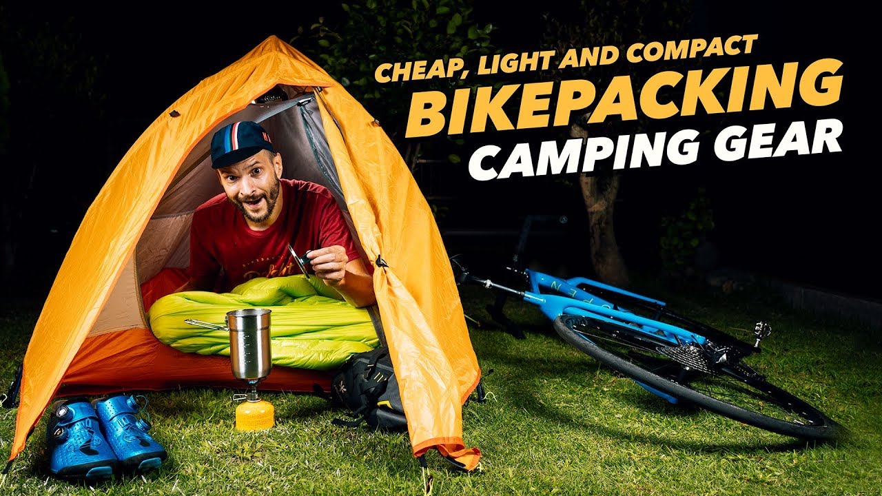Bikepacking camping gear on a Budget