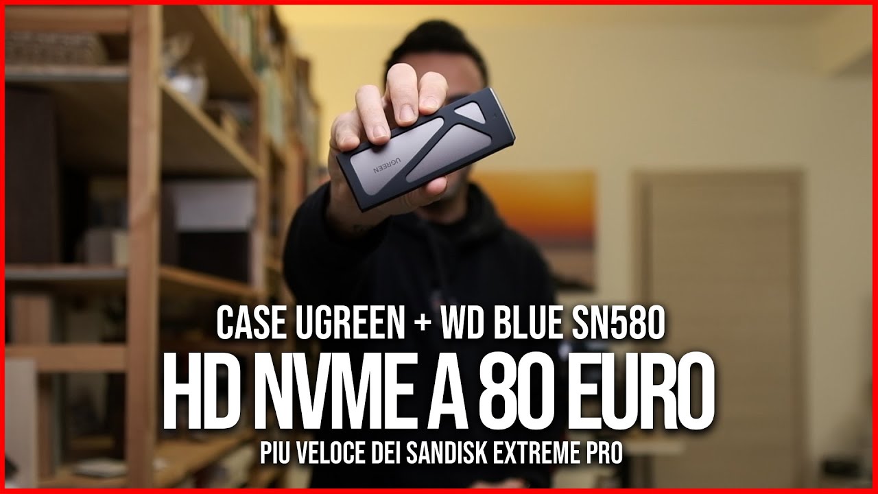 HD NVME 1tb a soli 80€ 980MB R/W con case Ugreen UGREEN SSD M.2 NVMe e Western Digital Blue SN580