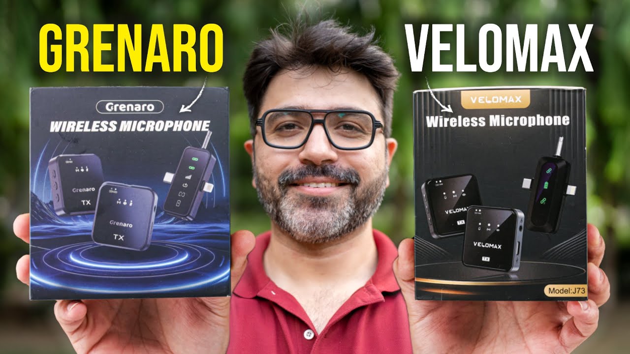 The BEST Wireless Mic for YouTube under Rs.2000 | For iPhone, Android and DSLR