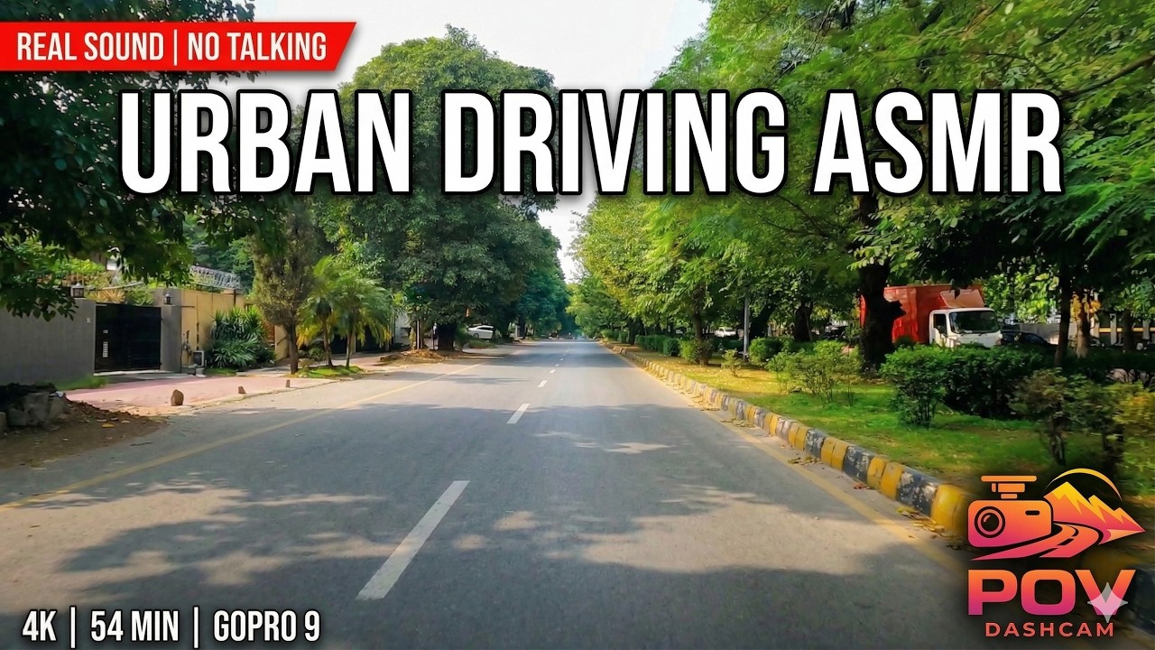 4K Relaxing Highway Drive - POV Dashcam (Real Engine & Road Sounds)