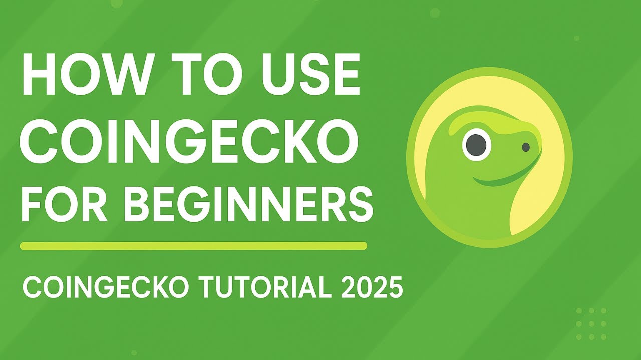 How to Use CoinGecko for Beginners | CoinGecko Tutorial 2025