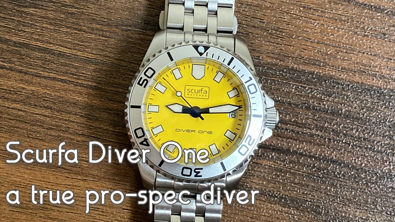 Scurfa Diver One Review - true professional spec diver
