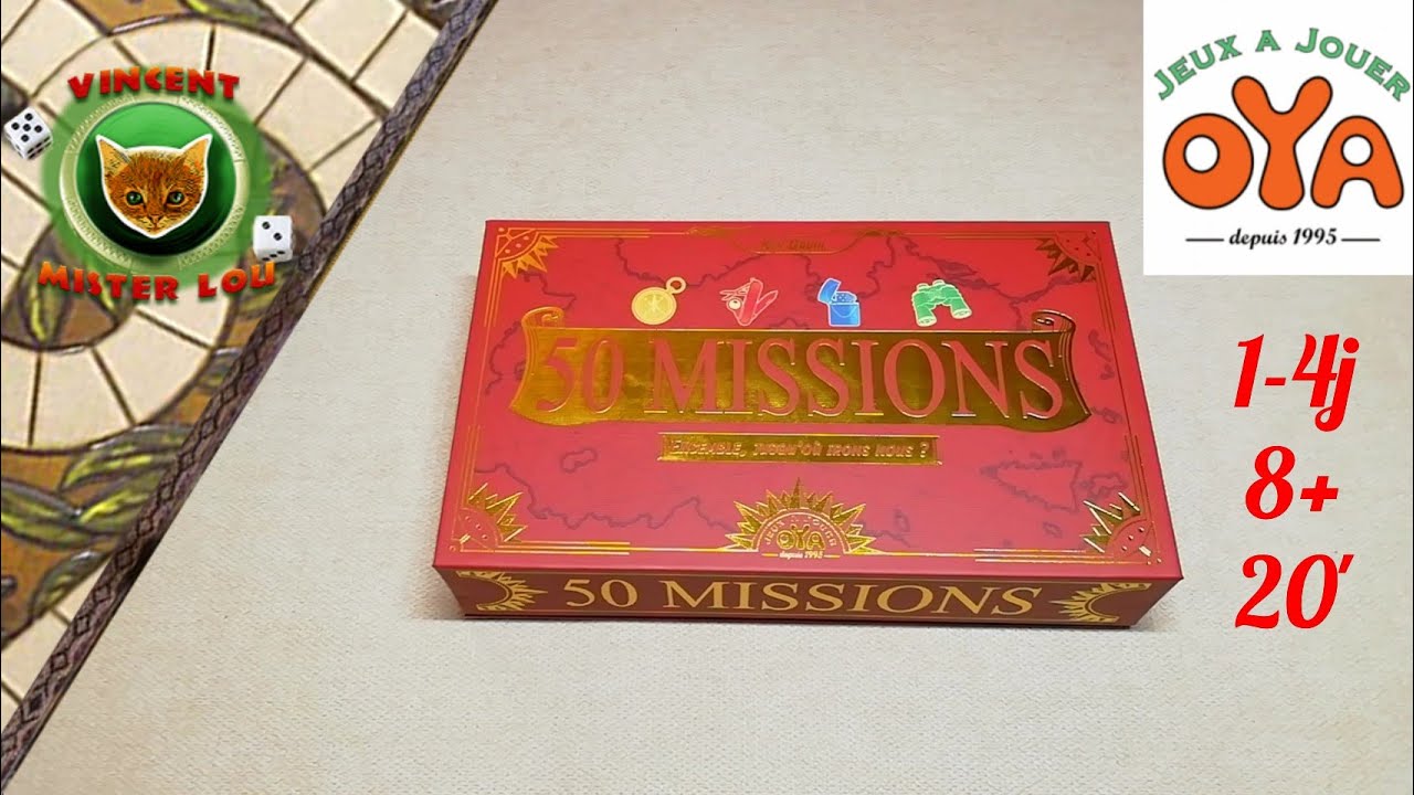 Une partie de 50 Missions (2 joueurs)