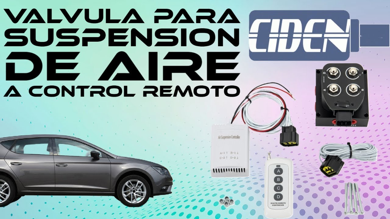 Reseña  de válvula para suspensión de aire a control remoto
