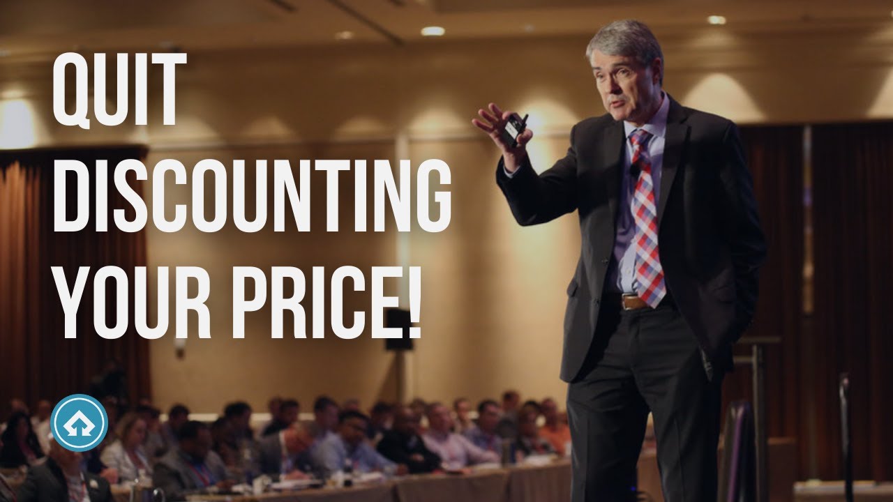 Never Ever Discount Your Price. Here's Why...