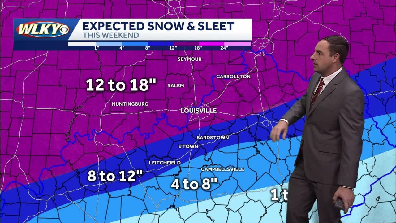 Major winter storm to impact Louisville this weekend