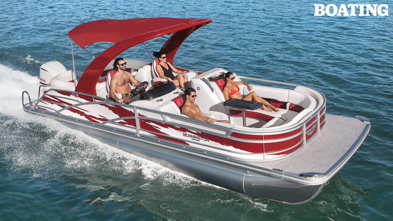 2021 Bennington 24 RTFBA Boating Review 👍 R Bowrider Line of Pontoon Boats