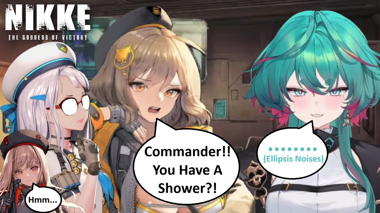 [Glitch Stars Clips] Amaya Whisper Has Fun With The First Commander's Room Scene In Nikke!!