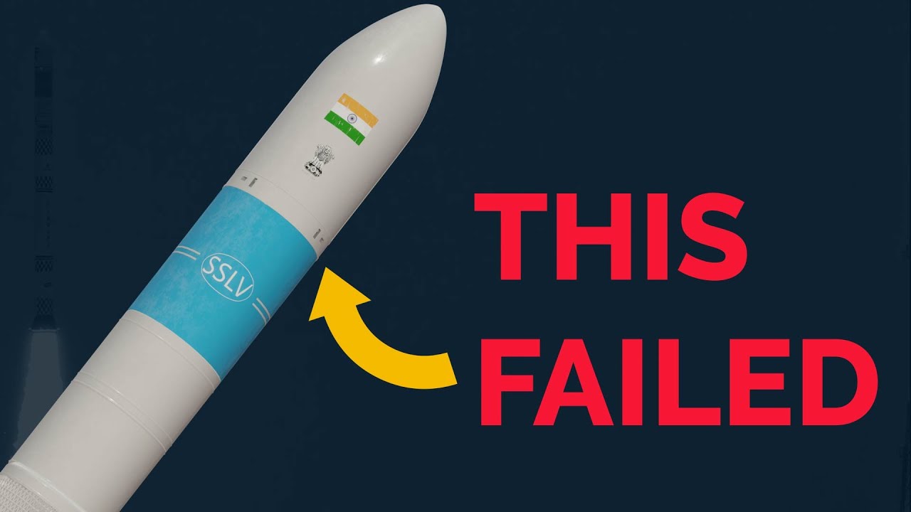ISRO Small Rocket Failure Explained | SSLV D1