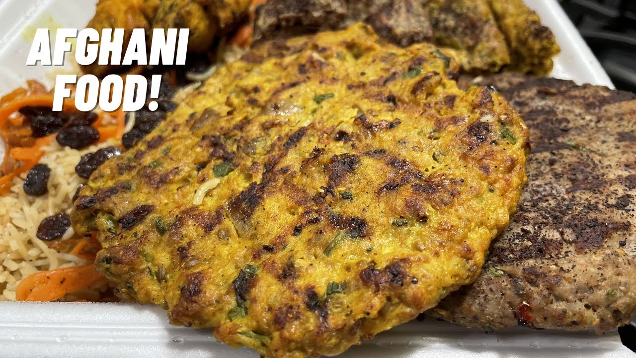 Halal Afghani Food! Chapli Kabob, Shami Kabob, Lamb Kabob at Afghan Kabob! Halal Food Reviews!