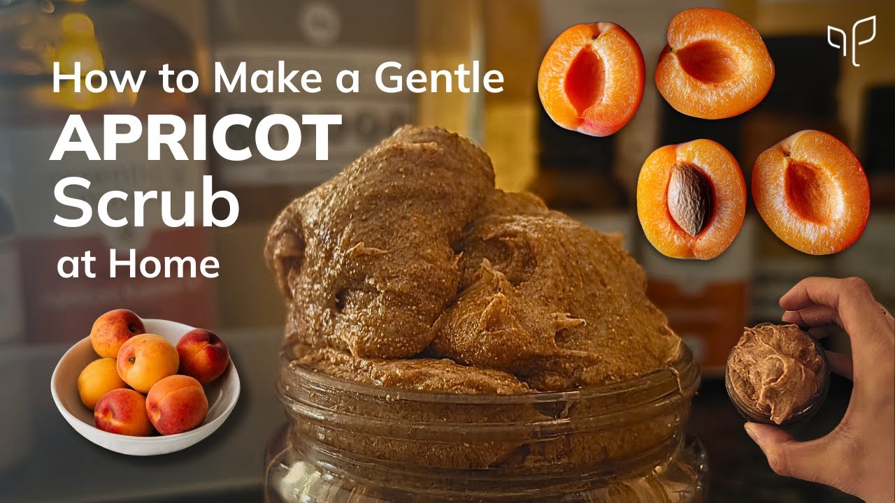 Natural Skincare | How to Make an Apricot Scrub Using Natural Ingredients🌿