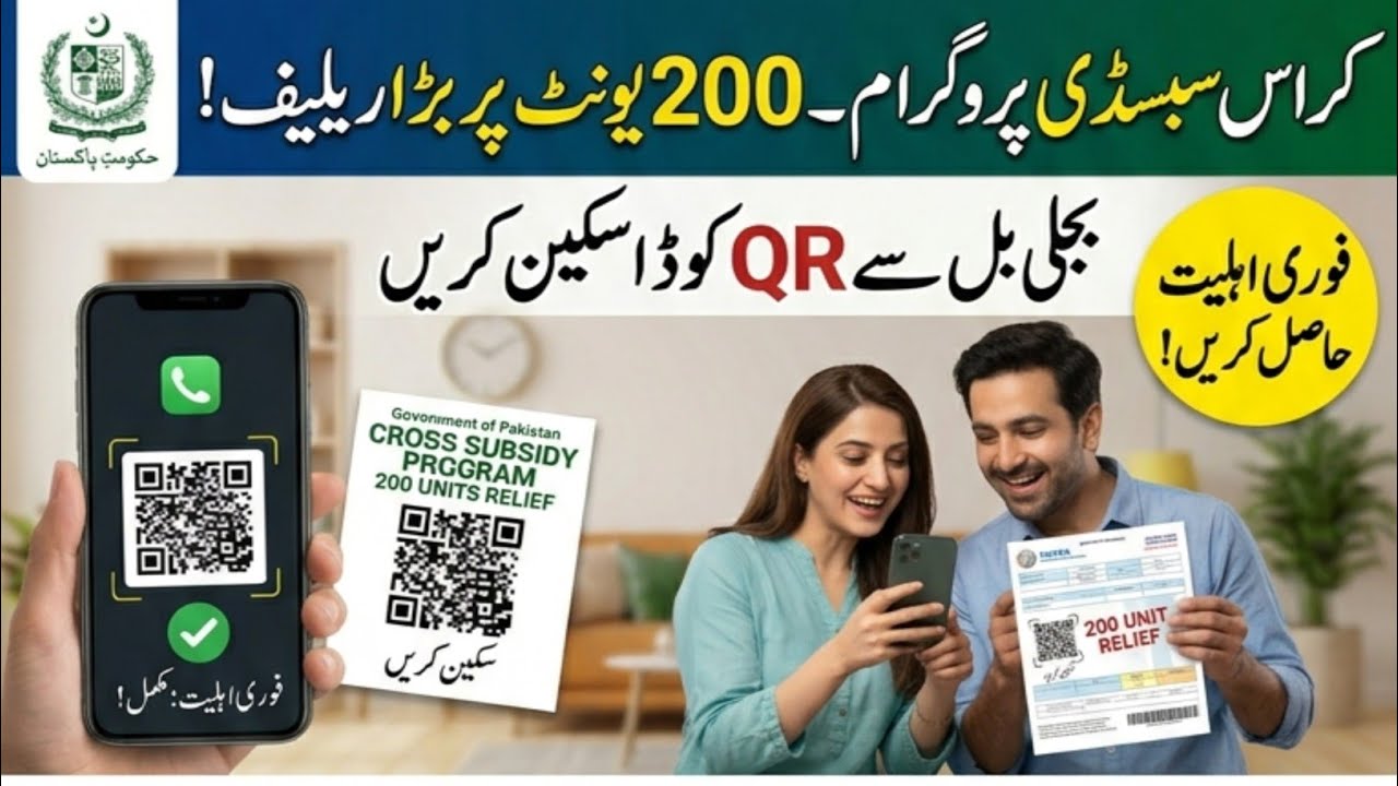 Cross Subsidy Program Qr Code || Cross Subsidy Program Apply