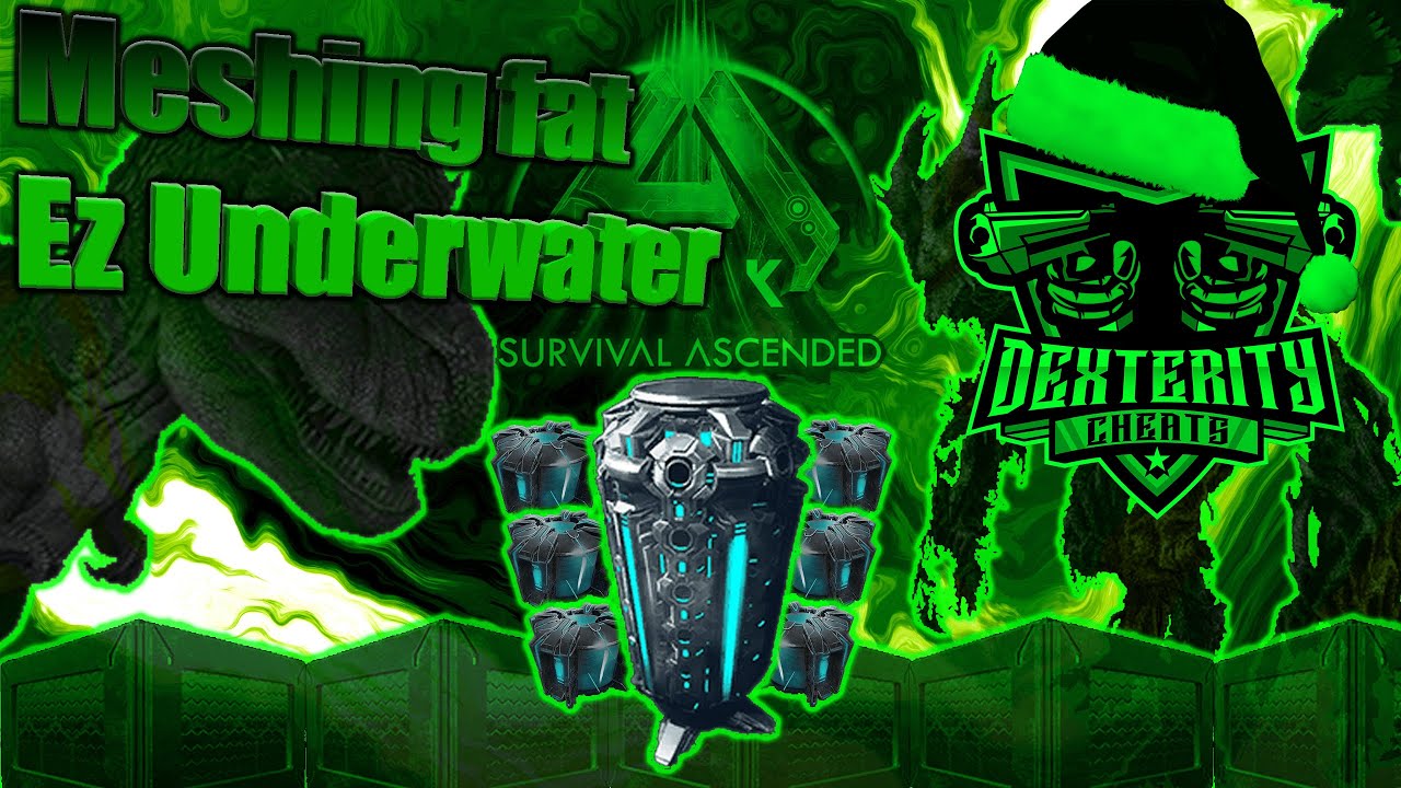 Meshing EZ UW because its fun | Ark Ascended Small Tribes