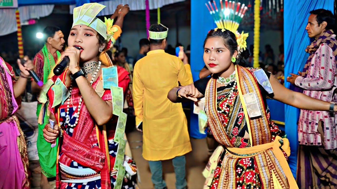 Chumuk Chumuk Sambalpuri Maharashtra Bhalukata Best Ladies Kirtan party 4k HD Video AK KALAKAR 143 🥰