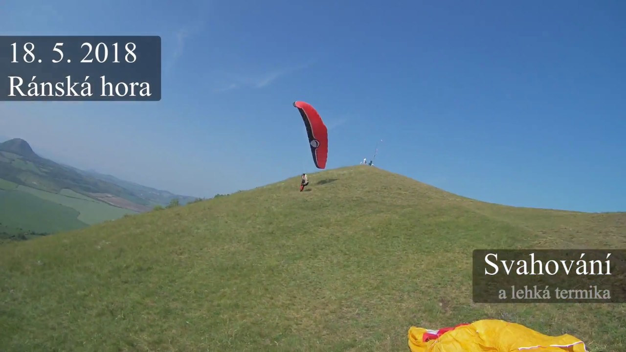 18. 5. 2018 - Paragliding Raná - před hike and fly