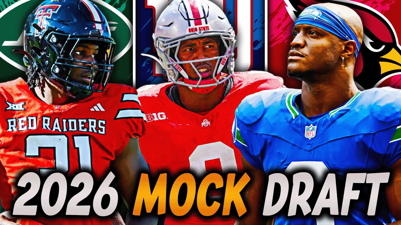 TWO 2026 NFL Mock Draft + Signing One Free Agent For Every Team