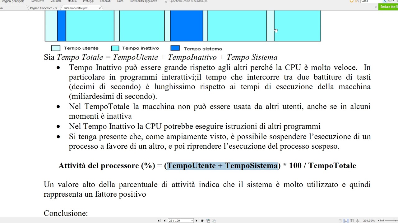 Sistemi operativi: monoprogrammazione multiprogrammazione time sharing