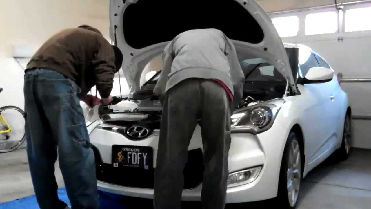 HID Kit Install on a Hyundai Veloster