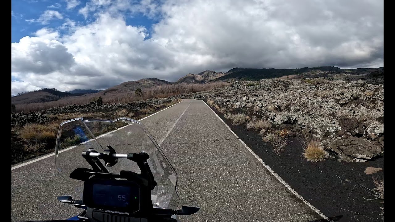 Monte Etna | Salita Fornazzo - Citelli | On board Aprilia Tuareg 660