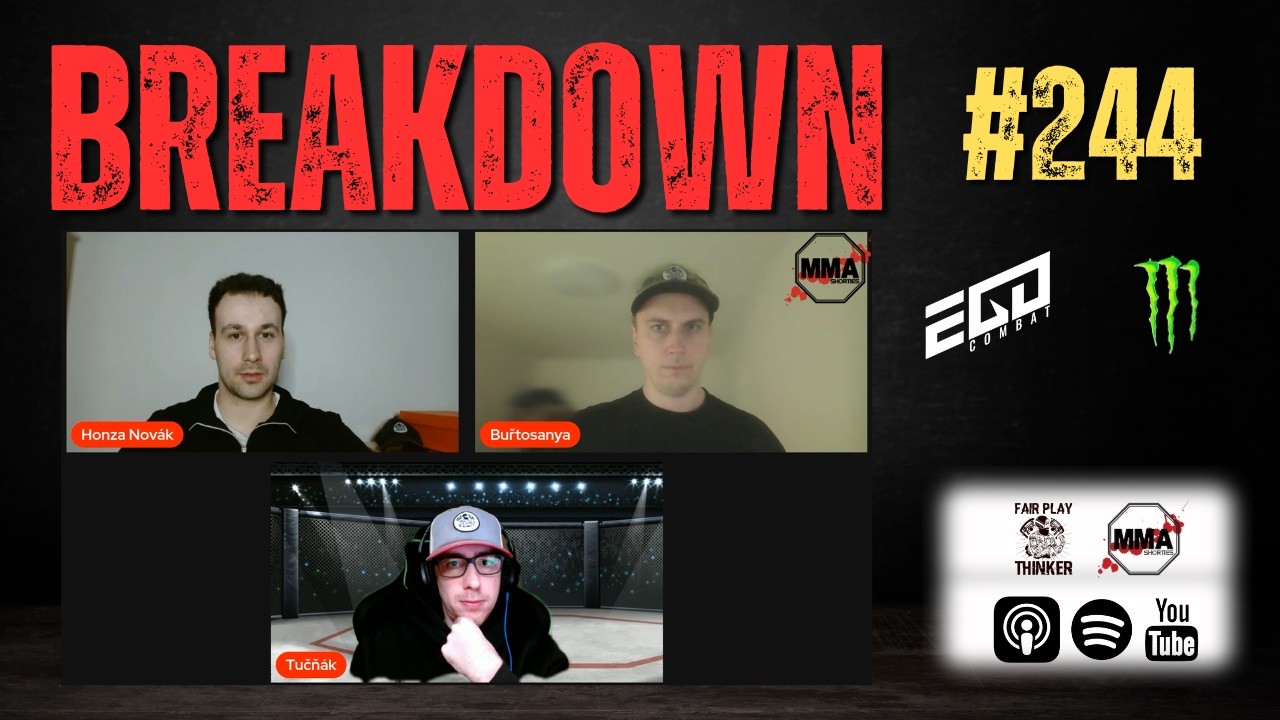 BREAKDOWN 244 - UFC Mexiko, Procházka vs Ulberg, Růžička na svobodě