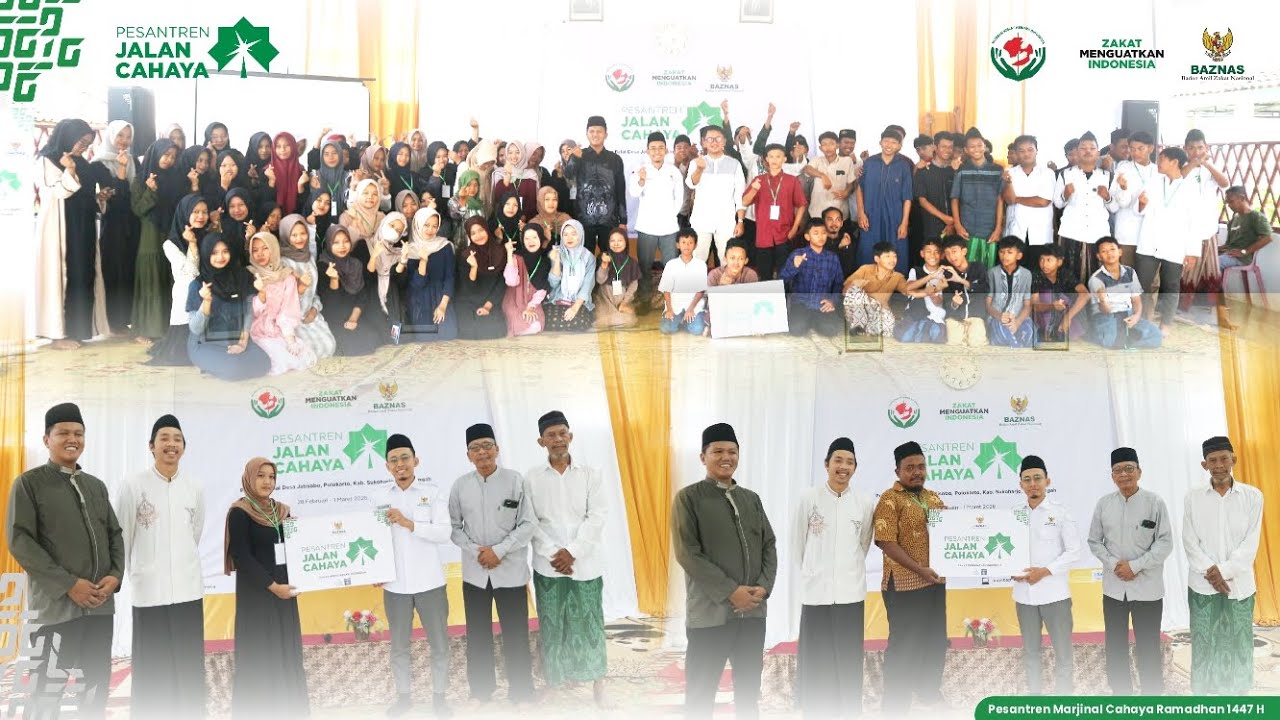 Pesantren Marjinal Cahaya Ramadhan 1447 H | Baznas RI & Yayasan Kiblat Abinaya Indonesia
