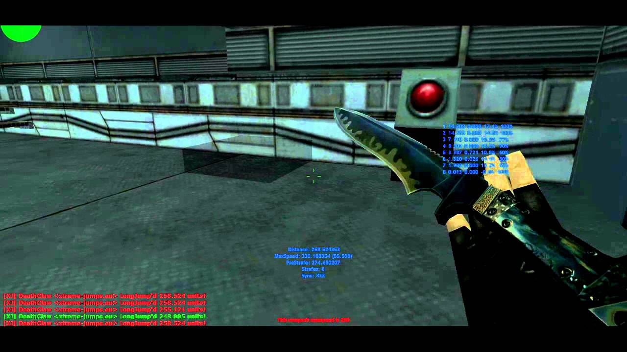 DeathClaw 258.5 lj stats on xtremejumps.eu server  10aa
