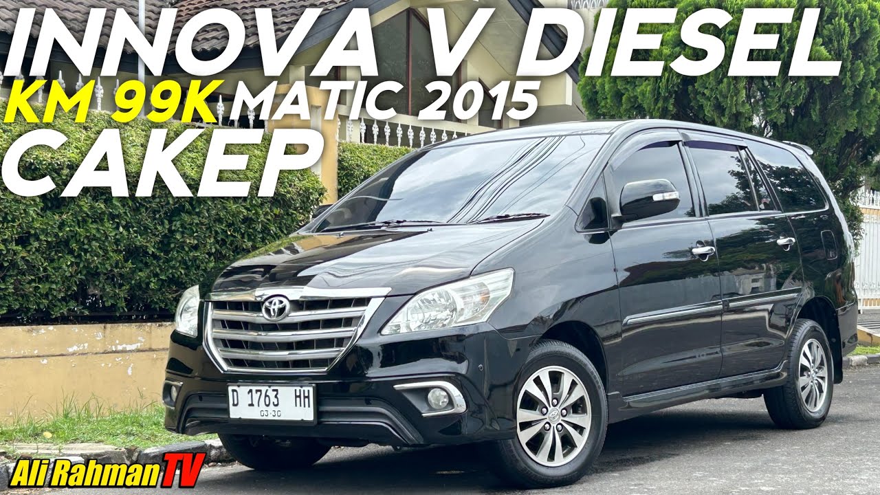 INNOVA BARONG DIESEL TYPE V MATIC TAHUN 2015 di BANDUNG | Ali Rahman TV