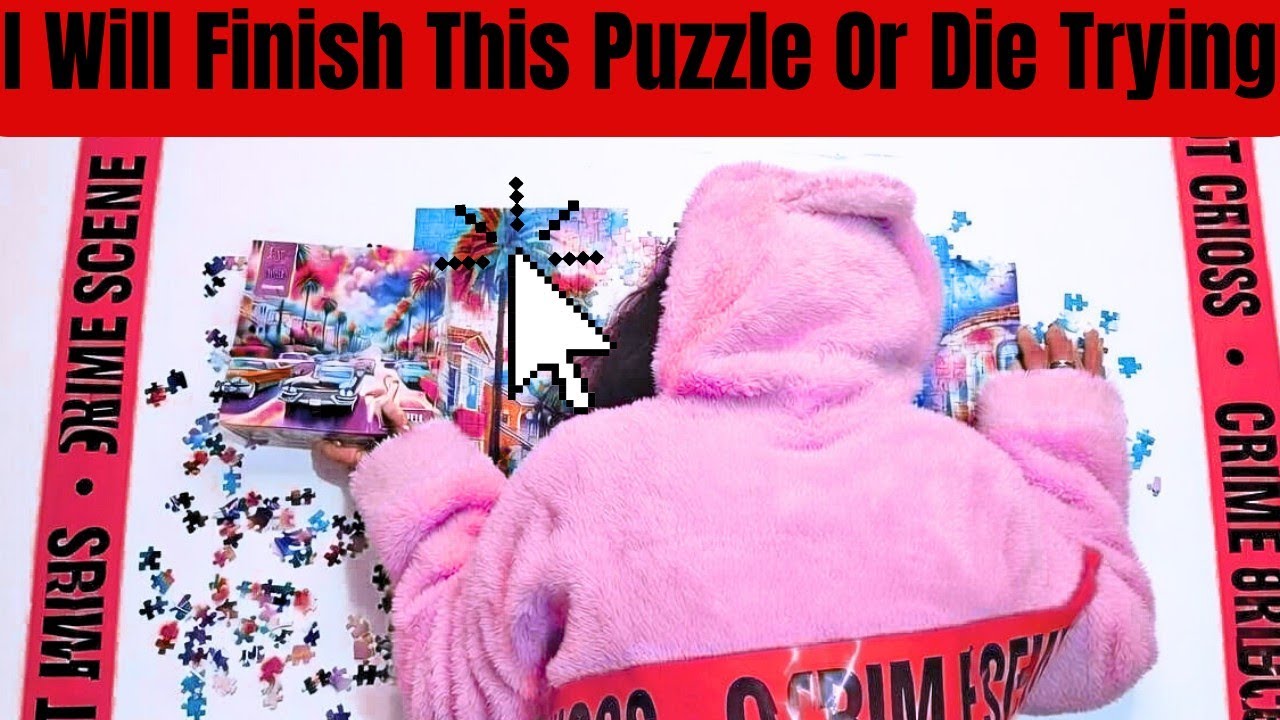 Locked In Until I Finish This Puzzle!🧩⚠️ (Full Build Timelapse - 4K)