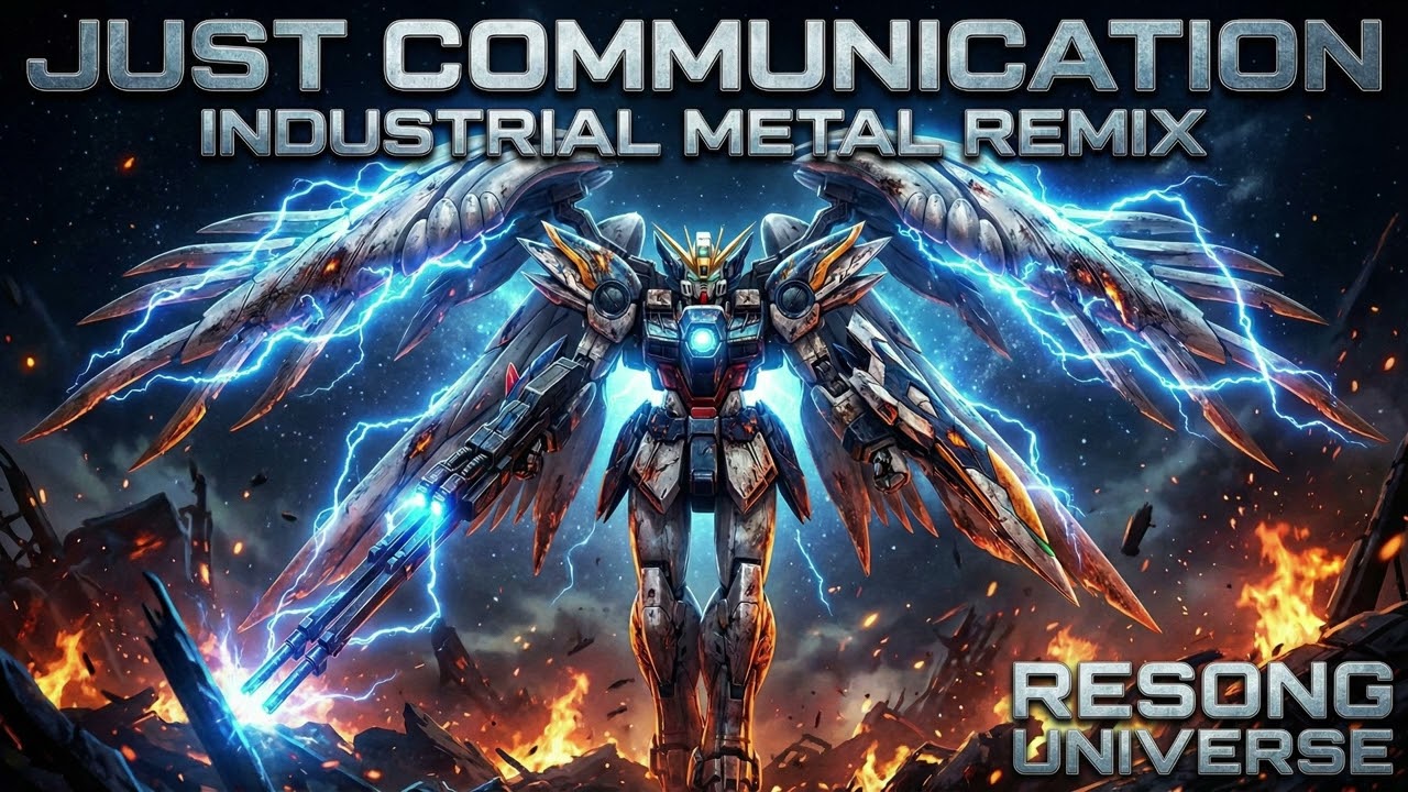 TWO-MIX-JUST COMMUNICATION『新機動戦記ガンダムW』OP｜Industrial Metal x Electronic Rock Universe｜RE:SONGUNIVERSE