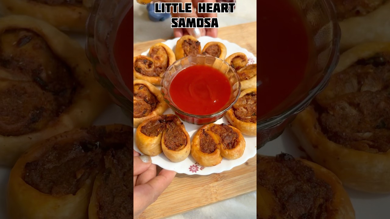 Little Heart Samosa #recipe #shorts #samosa #shortsfeed #potatosnacks