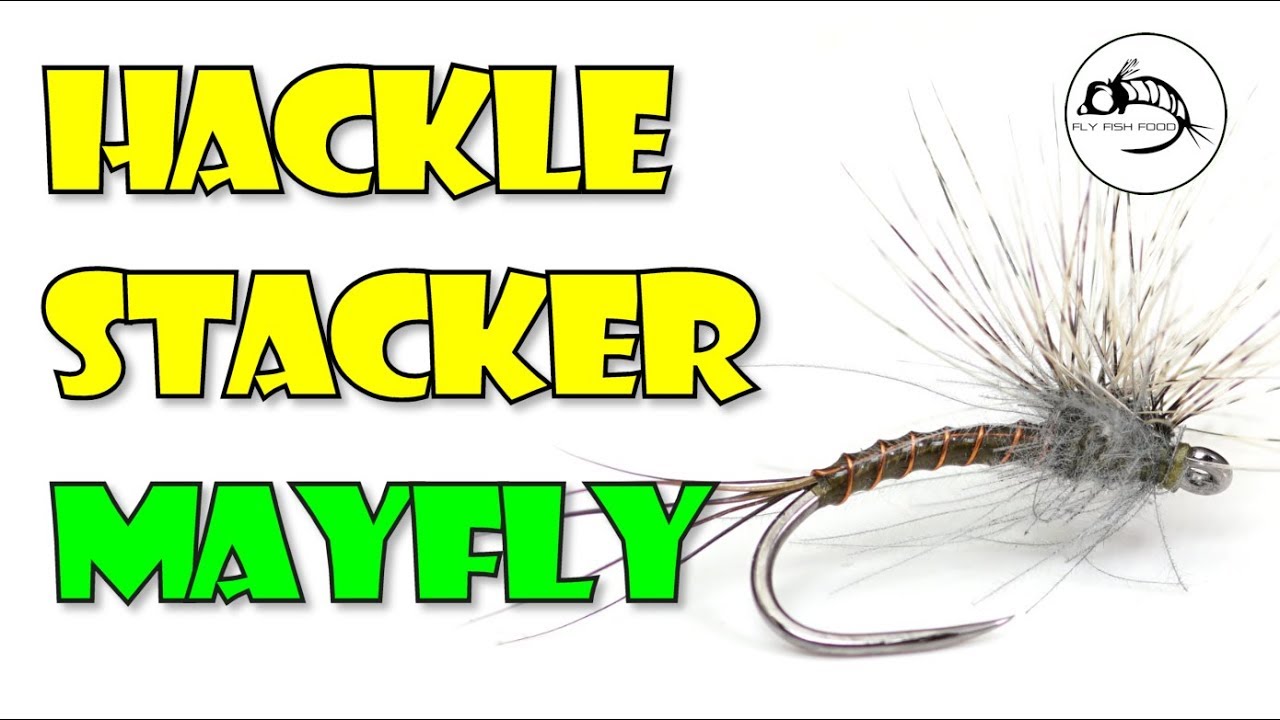Fly Tying Tutorial: Mayfly Hackle Stacker - EMERGER or DRY