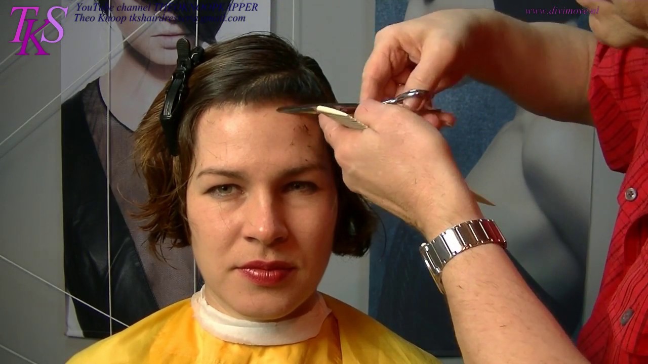 The strength of a short hairstyle and color!  Annieke by T.K.S.