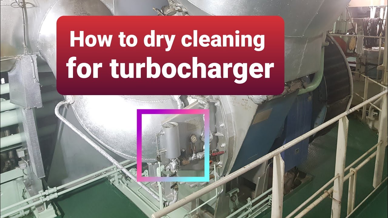 How to dry cleaning of turbocharger for diesel engine