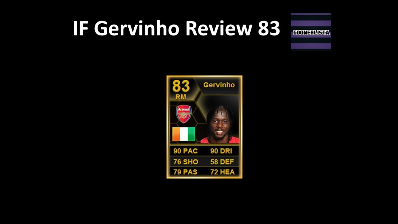 Fifa 13 Ultimate Team - IF Gervinho 83 Review & In Game Stats - Insane Dribbler & Best BPL RW