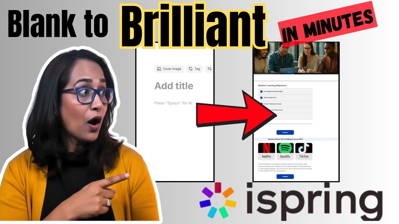 I Built a 45-Minute Course in 5 Minutes Using iSpring AI!