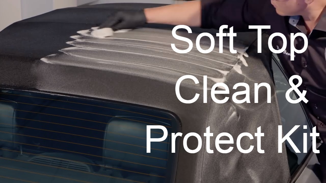 How to use Autoglym Convertible Soft Top Clean and Protect Complete Kit