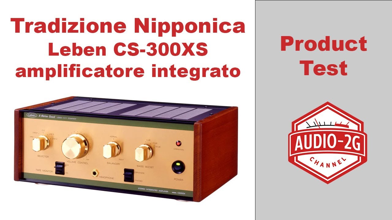 Amplificatore LEBEN 300 XS