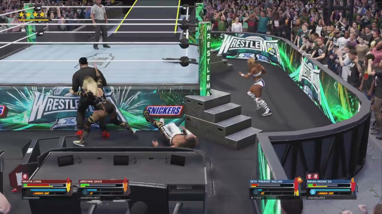(PS5) WWE 2K25 Online Tornado Tag Team Some Really Competitive Matches #wwe2k25 