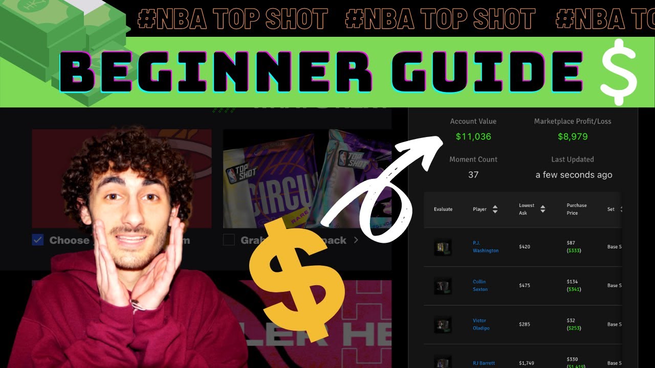 NBA TOP SHOT FOR BEGINNERS 🚀 | NBA TOP SHOT | GETTING STARTED NOW