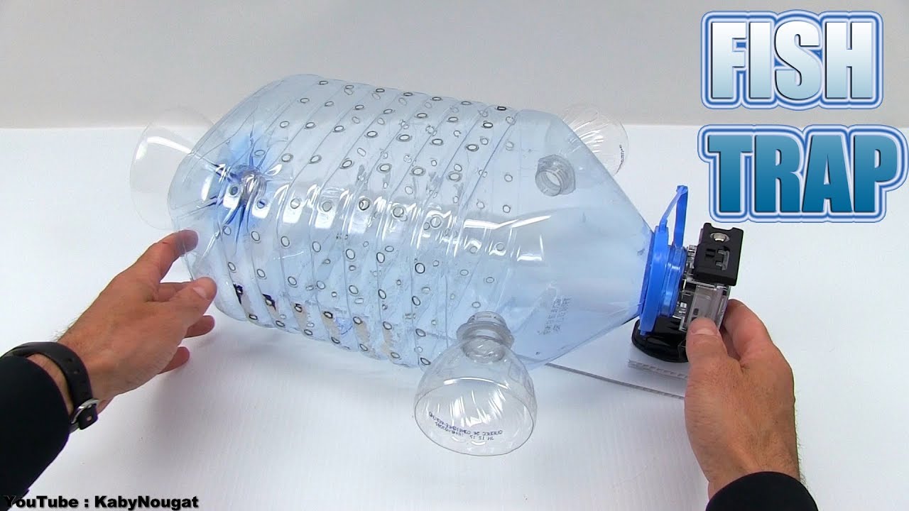 DIY : How to Make a Fish Trap with Plastic Bottle - Smart Ideas