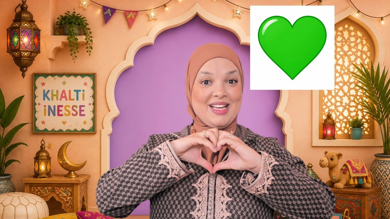 Khalti Inesse | Learn 4 Colors in Darija